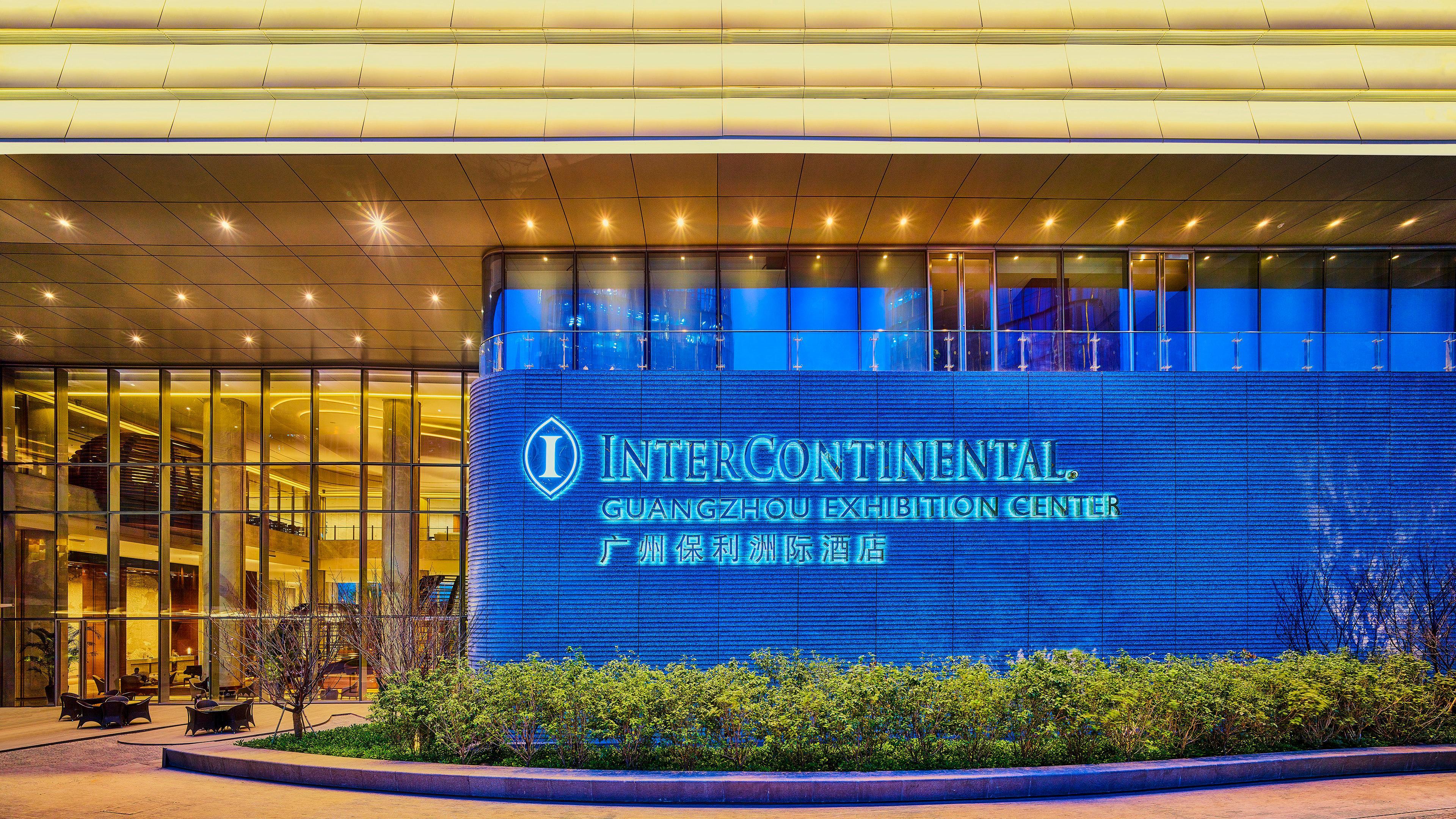 Intercontinental Guangzhou Exhibition Center, An Ihg Hotel - Free Canton Fair Shuttle Bus And Registration Counter Exterior photo